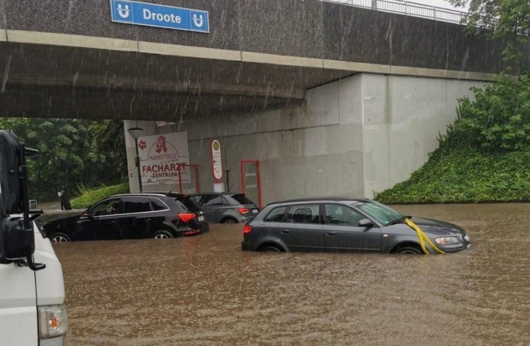Hochwasserschutz ist Klimaschutz – GRÜNE wollen wasserbewusste Stadtentwicklung forcieren