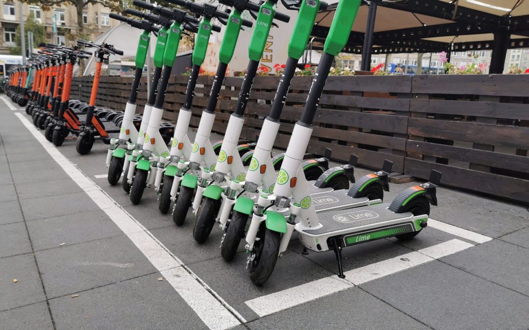 Feste Abstellflächen für E-Scooter