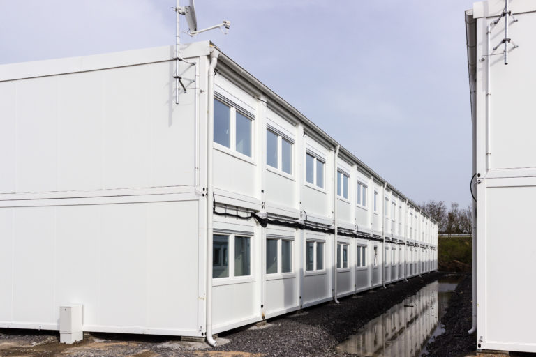Building site refugee accommodation at waghäusel wiesental germany copyright iStock/Philmoto