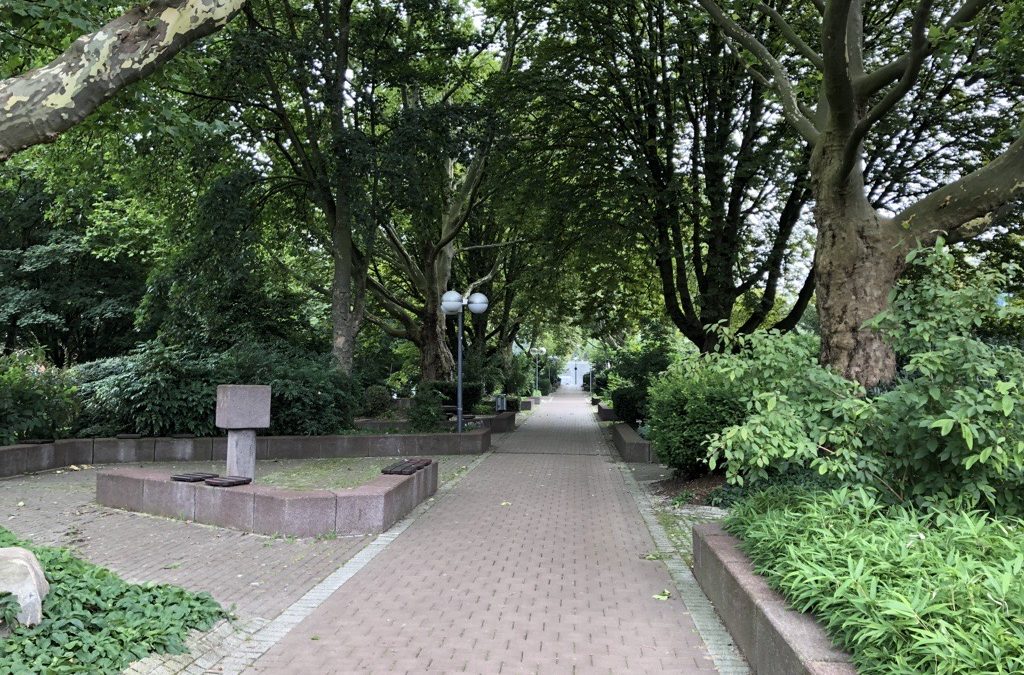 Sauberkeit im Stadtgarten