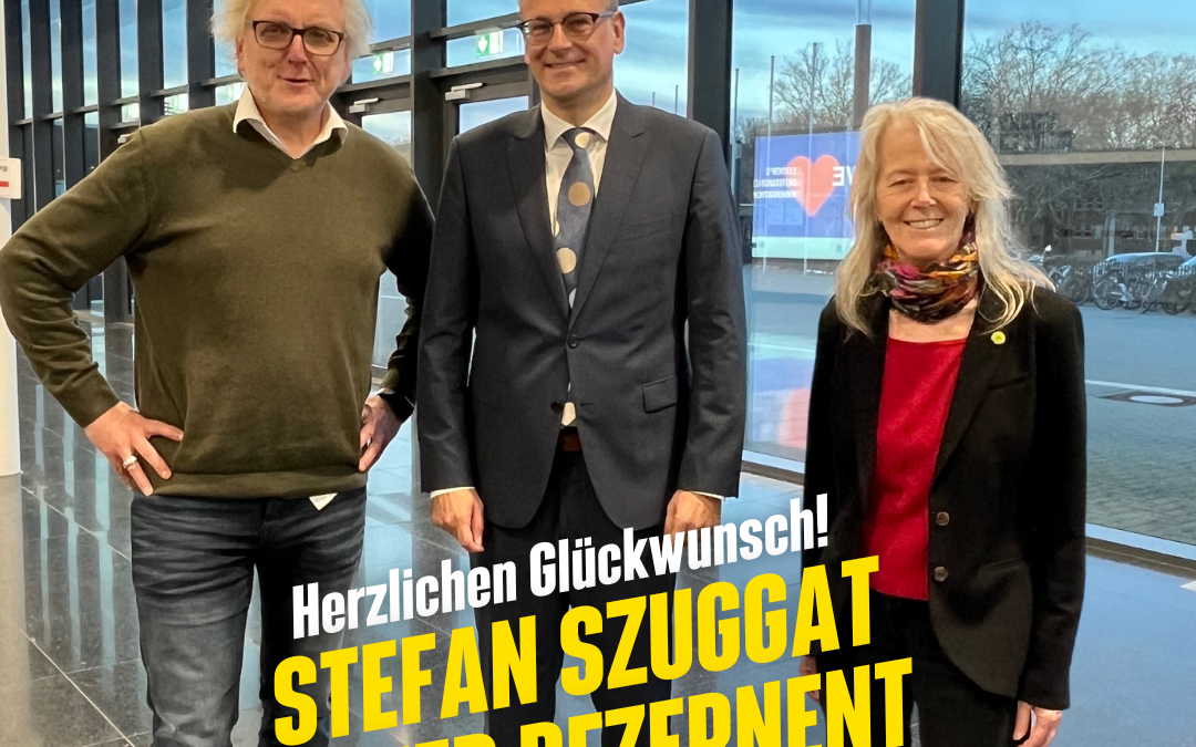 Auf GRÜNEN Vorschlag wählt der Rat neuen Dezernenten für Umwelt, Planung und Wohnen