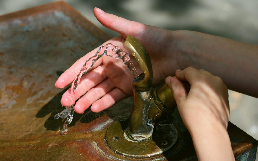 Trinkwasserbrunnen im öffentlichen Raum