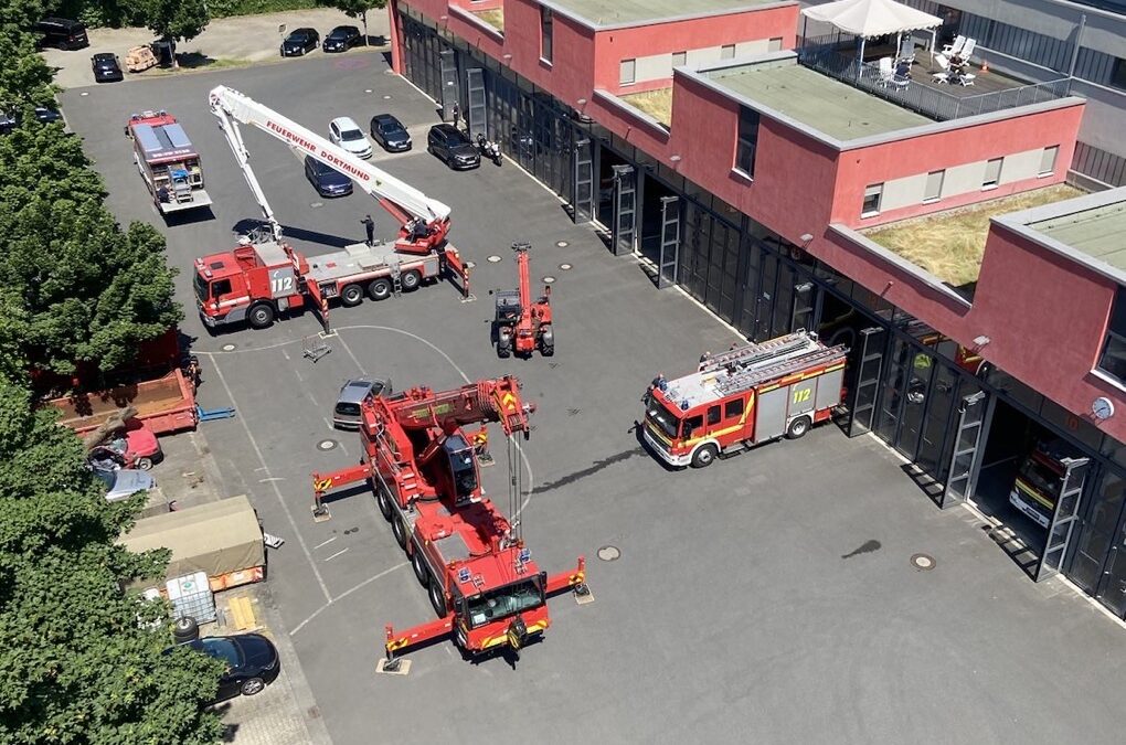Besuch der Feuerwehrschule