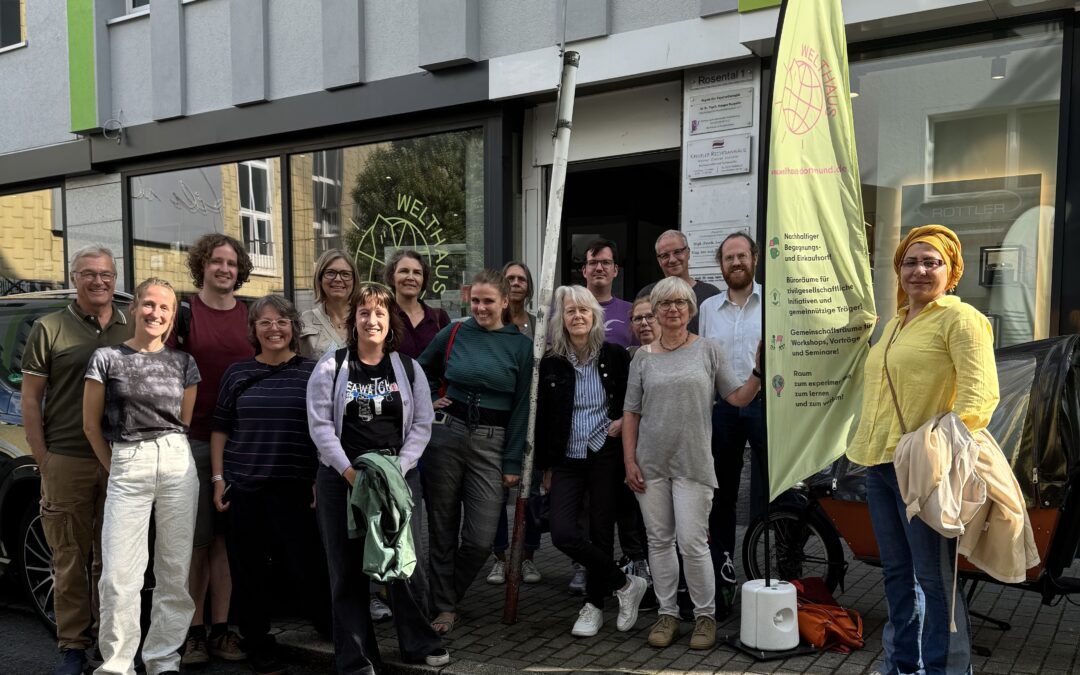 GRÜNE Fraktion besucht Welthaus im Rahmen der Sommertour: Neue Heimat für nachhaltiges Engagement