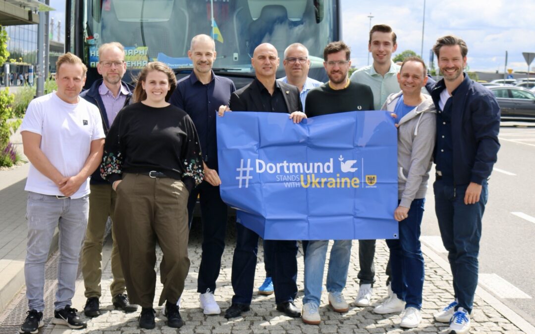Ein Jahr Städtepartnerschaft mit Schytomyr: Solidarität vertiefen, Zusammenarbeit ausbauen